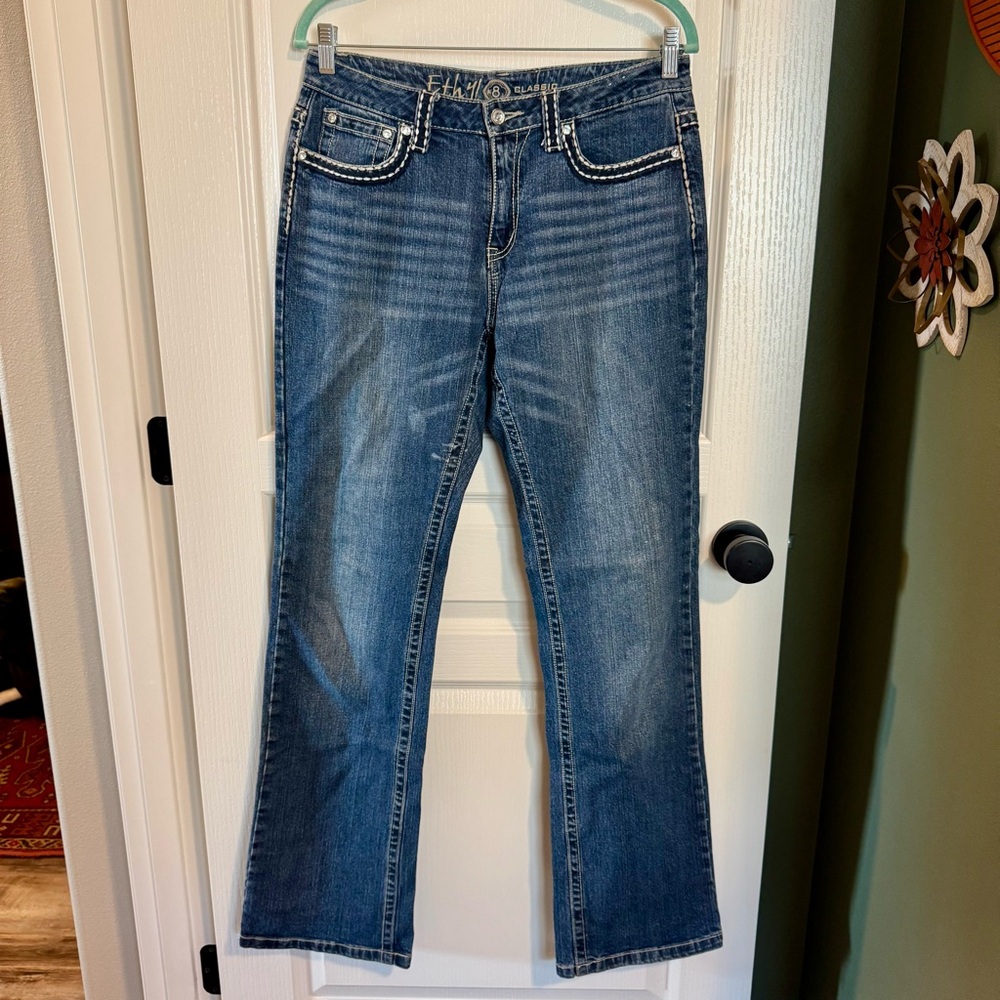 ETHYL BLING Stylish Blue Women's Jeans